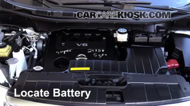 2012 Nissan Quest SV 3.5L V6 Batería Encendido de puente